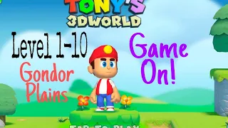 Super Tony 3D - Adventure World (Level 1-10 - Gondor Plains) #gameplay #gamer #supertony #gaming