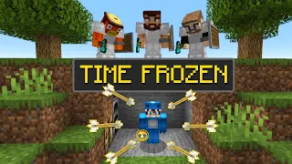 Minecraft Manhunt But I Can Control Time...