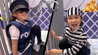 警察抓小偷! 犯人逃跑了!!! 貝兒絲樂園南港店