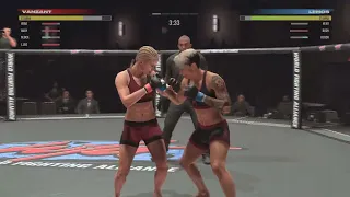 EA SPORTS UFC 5 Paige Vanzant vs Amanda Lemos