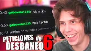 RUBIUS lee PETICIONES de USUARIOS BANEADOS #6