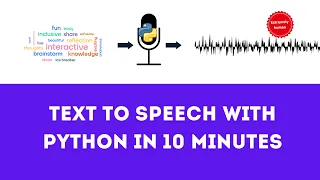 Create a Perfect text to speech in python in 10 minutes with Coqui TTS