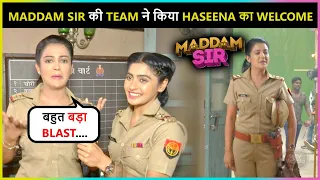 Haseena Malik Gets Welcomed In The Show | Maddam Sir | BTS Moments