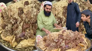 Kabuli Pulao That You Want to Taste in Peshawar Street Food | Afghani Meat Pulao