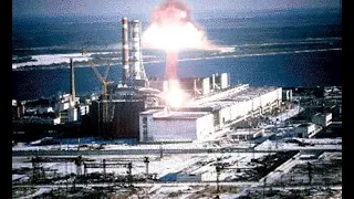 Nuclear disaster at the Chernobyl nuclear power plant.