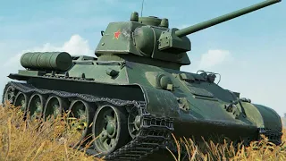 Wot blitz Type T-34 - куча медалей.UBRA гнёт рандом.#UBRA