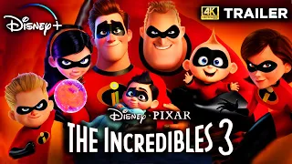 INCREDIBLES 3 (2024) |  Trailer | Disney Pixar Animated Concept (FULL HD)