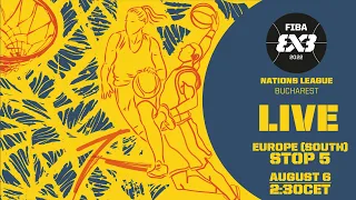 RE-LIVE | FIBA 3x3 Nations League 2022 - Europe (South) - Stop 5