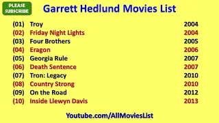 Garrett Hedlund Movies List