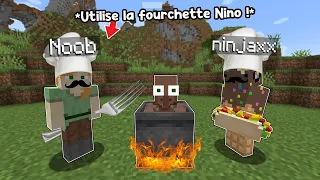 J'ai troll un Noob avec des Items Méga wtf sur Minecraft..