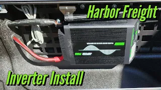 Harbor Freight 1000w Inverter Jupiter How to Install Inverter in bed of truck 23 Colorado Trail Boss