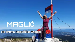 Uspon na MAGLIĆ , krov BiH| Od Prijevora, alpinističkom stazom| Sa Vanjom u planine  28  Balkan Trip