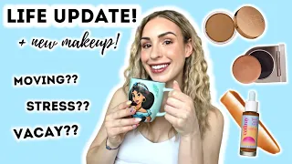 LIFE UPDATE! | Chatty GRWM & trying new makeup