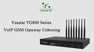 Yeastar TG800 Series VoIP GSM Gateway Unboxing