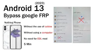 Bypass Google Verification NOTHING Phone 1 | Remove FRP | Unlock FRP | Skip Google Lock