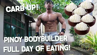 PINOY BODYBUILDER FULL DAY OF EATING | SOBRANG SIMPLE LANG!