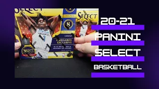 Unboxing 20-21 Panini Select Basketball Mega Box and Blaster Box