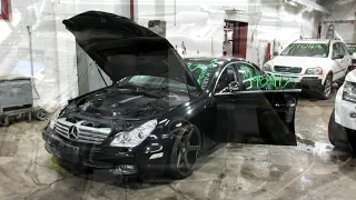 Parting out a 2006 Mercedes CLS500 parts car - 190417 - Tom's Foreign Auto Parts