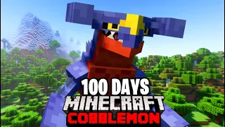 I Spent 100 DAYS in the NEW POKÉMON Minecraft Mod Against my Rival! (Duos Cobblemon)