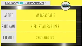 HandsUp - Reviews 234# / Madagascar 5 - Hier Ist Alles Super [Timster Remix Edit]