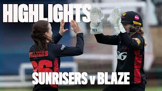 Mady Villiers stars in OUTSTANDING bowling display | Sunrisers v Blaze highlights