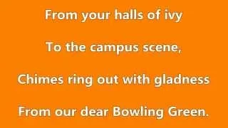 BGSU Alma Mater- Music & Lyrics