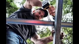 A Day In Our Life | Building a Shelter To Escape the Rain | Living Off Grid