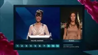 Eurovision 2013 : Vote of Russia (HD) (1080p)