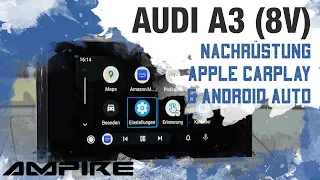 Apple CarPlay und Android Auto nachrüsten im Audi A3 (8V)