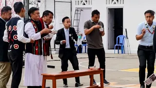 Pork Fats Eating Competition | 8th Spring Fest 2022 |  St Joseph college  Nagaland