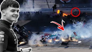 Dilano Vant Hoff Crash Formula Alpine FRECA at Spa Francorchamps… RIP 🕊️