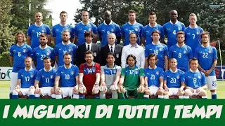 I MIGLIORI CALCIATORI ITALIANI DI TUTTI I TEMPI