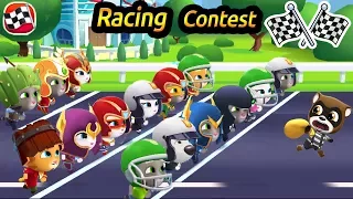 Talking Tom Gold Run 🏁 New Racing Contest 🏁 All 20 Characters