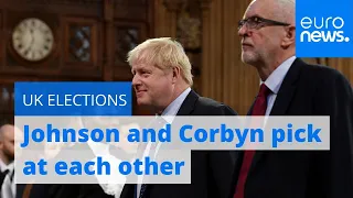 Johnson and Corbyn trade barbs after MPs vote for December 12 election