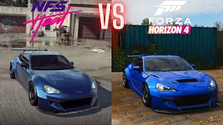 Need For Speed Heat vs Forza Horizon 4 ★ Graphics & Sound Comparison [PC, 4K]