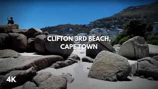 Walking to CLIFTON 3rd Beach in Cape Town SOUTH AFRICA - ASMR