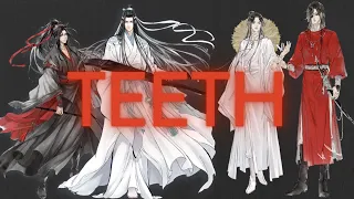 WangXian + HuaLian | Teeth | Mo Dao Zu Shi (魔道祖师) + Tian Guan Ci Fu (天官赐福)