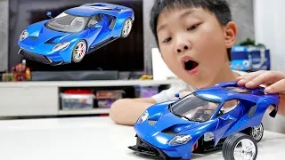 Car Toy Assembly with Game Play Super Car Toys Video for Kids Activity