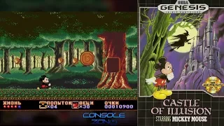 Castle of Illusion Starring Mickey Mouse (Замок Иллюзий) - прохождение игры (Sega Mega Drive)