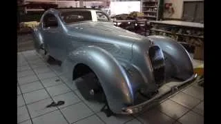 D.TESSIER - Restauration Talbot T23 carrosserie Figoni / Talbot T23 coachwork by FIGONI restoration