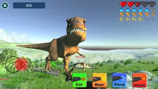 Dinosaur Sim Android Gameplay #3 Tyrannosaurus Rex Simulator