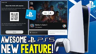 AWESOME New PS5 Feature Announced!