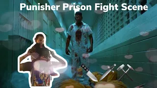 Punisher Prison Fight Scene Daredevil (REACTION