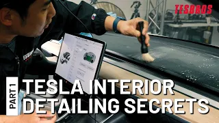 Detailer's Secrets On Interior Cleaning Your Tesla - Part 1 - TESBROS