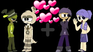 All Love in Alphabet Lore - Art (Alphabet Lore Couple) - Alphabet Love (New Compilation #5)