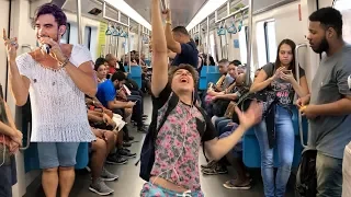 DANÇANDO ''JENIFER'' NO METRÔ - GABRIEL DINIZ