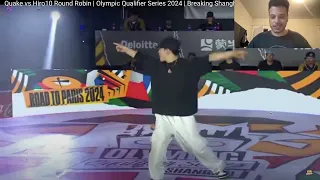 Quake vs Hiro10 REACTION Round Robin @ Olympic Qualifier Shanghai 2024 | Zenny Reacts