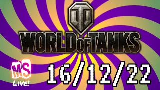 World Of Tanks Stream: 16/12/2022: Marking T-54 Mod. 1 (93%-95%) + GIFTD Vs RDDT Advance!