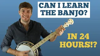 Attempting to Learn the Banjo in Just 24 Hours