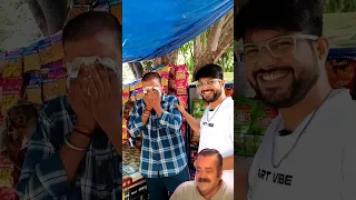 Sneezing Powder Prank on Public 🤣 #sneezingchallenge #publicreaction